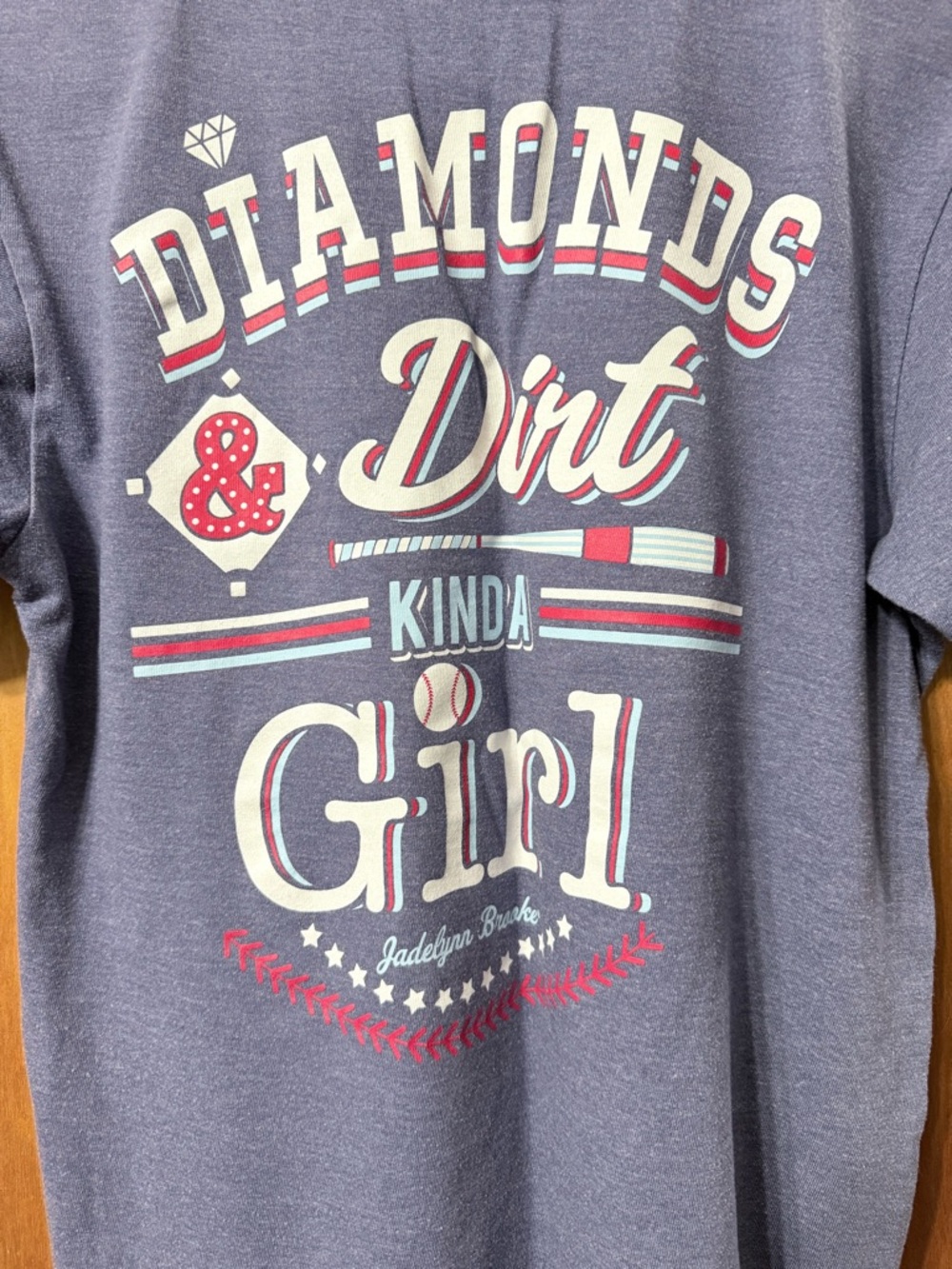 Jadelynn Brooke Baseball T-shirt